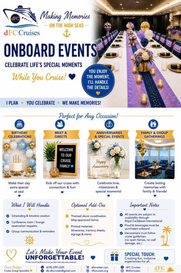 ONBOARD EVENTS